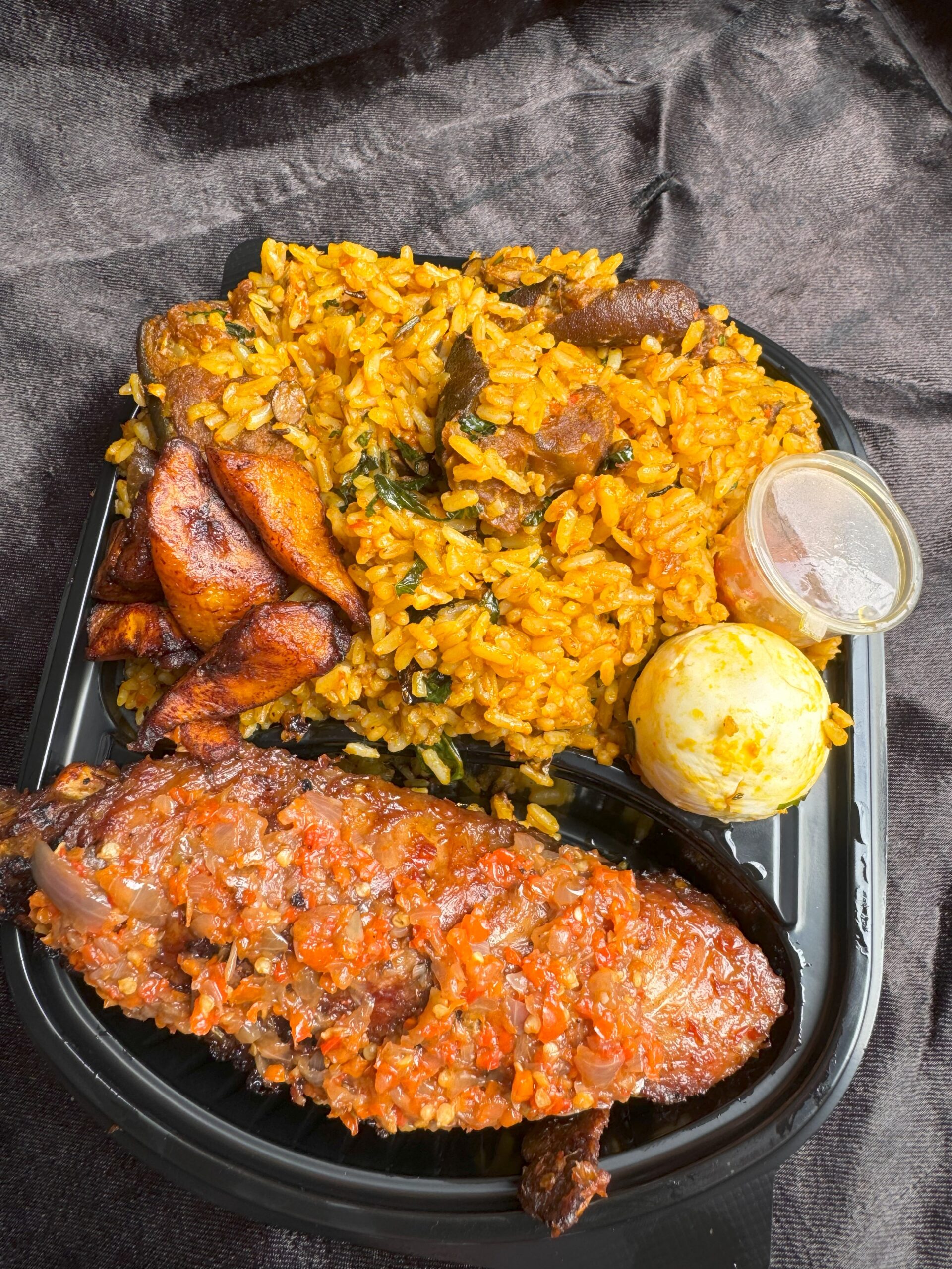 Native rice with turkey